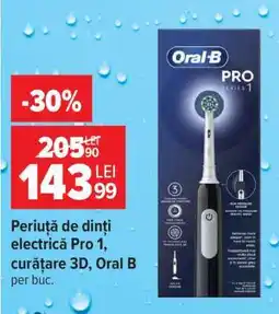 Carrefour Periuță de dinți electrică Pro 1, curățare 3D, Oral-B Ofertă
