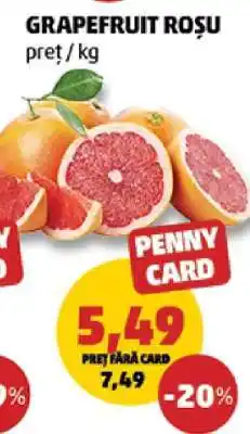 Penny Grapefruit roşu Ofertă
