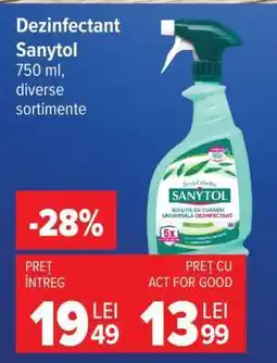 Carrefour Dezinfectant Sanytol Ofertă