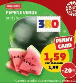 Penny Pepene verde Ofertă
