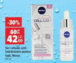 Carrefour Ser cellular anti-îmbătrânire pentru față, Nivea Ofertă