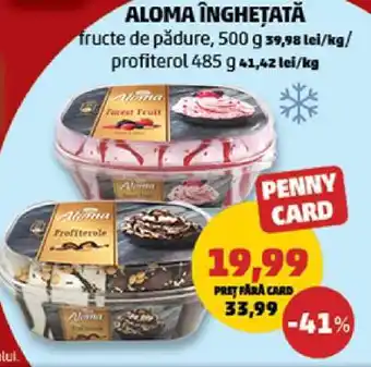 Penny ALOMA Îngheţată Ofertă