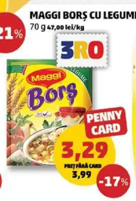 Penny MAGGI BORȘ CU LEGUME Ofertă