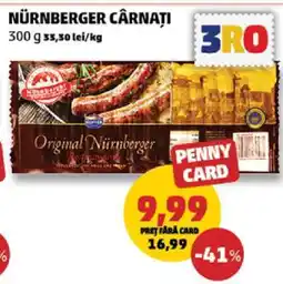 Penny NÜRNBERGER CÂRNAȚI Ofertă