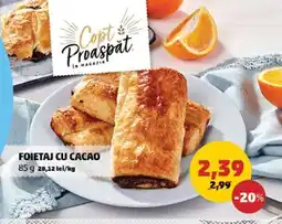 Penny Foietaj cu cacao Ofertă