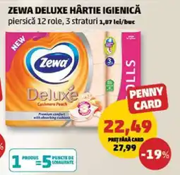 Penny ZEWA DELUXE Hârtie igienică Ofertă
