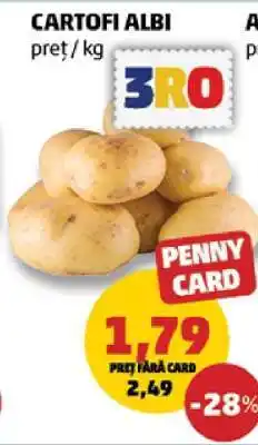 Penny Cartofi albi Ofertă