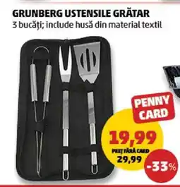 Penny GRUNBERG USTENSILE GRĂTAR Ofertă