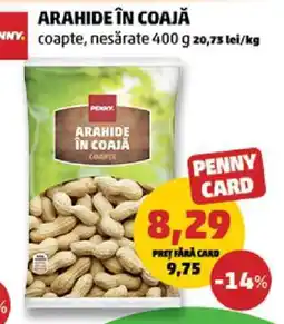 Penny ARAHIDE ÎN COAJĂ Ofertă