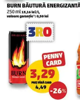Penny BURN Băutură energizantă Ofertă