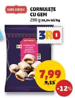 Penny HANUL BOIERESC CORNULEȚE CU GEM Ofertă