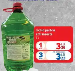 Carrefour Lichid parbriz anti insecte Ofertă
