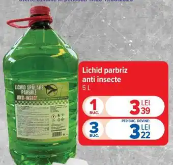 Carrefour Lichid parbriz anti insecte Ofertă