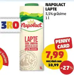 Penny NAPOLACT Lapte Ofertă