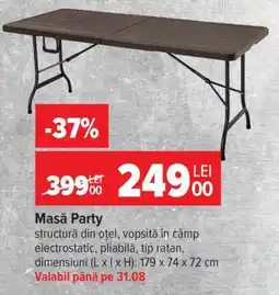 Carrefour Masă Party Ofertă
