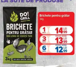 Carrefour Brichete pentru grătar Ofertă