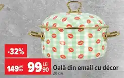 Carrefour Oală din email cu décor Ofertă