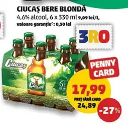 Penny CIUCAŞ Bere blondă Ofertă