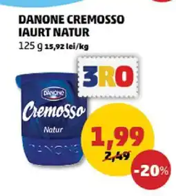 Penny DANONE CREMOSSO IAURT NATUR Ofertă