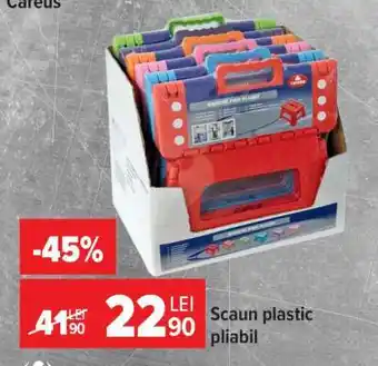 Carrefour Scaun plastic pliabil Ofertă