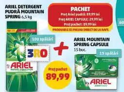 Penny Pachet Ariel Detergent Ofertă