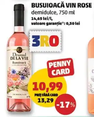 Penny BUSUIOACĂ VIN ROSE Ofertă