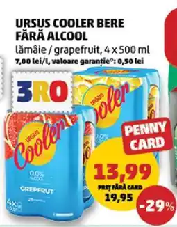 Penny URSUS COOLER Bere fără alcool Ofertă