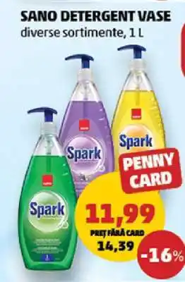 Penny Sano Detergent Vase Ofertă