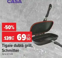 Carrefour Tigaie dublă grill, Schmitter Ofertă