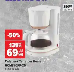 Carrefour Cafetieră Carrefour Home HCM870PP-26 Ofertă