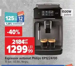 Carrefour Espressor automat Philips EP1224/00 Ofertă