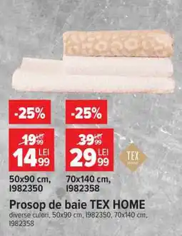 Carrefour Prosop de baie TEX HOME Ofertă