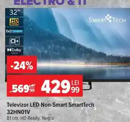 Carrefour Televizor LED Non-Smart SmartTech 32HN01V Ofertă