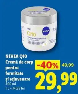 Lidl NIVEA Q10 Ofertă