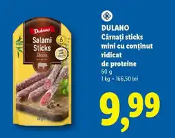 Lidl Dulano Cârnați sticks mini Ofertă