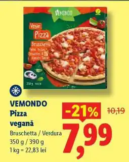 Lidl VEMMONDO Pizza vegana Ofertă