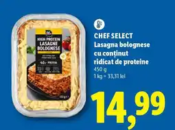 Lidl Chef Select Lasagna Bolognese Ofertă