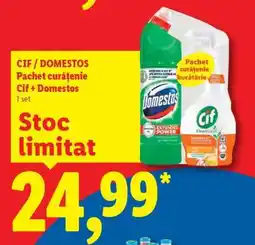 Lidl CIF+DOMESTOS Ofertă