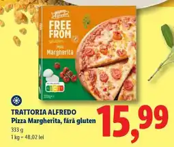 Lidl Trattoria Alfredo Pizza Margherita, fără gluten Ofertă