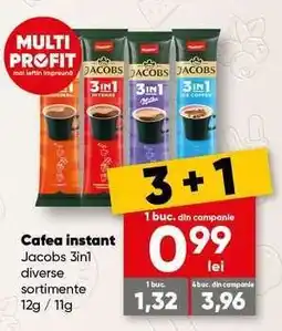 PROFI Cafea instant Jacobs 3in1 Ofertă