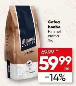 PROFI Cafea boabe Himmel crema 1kg Ofertă