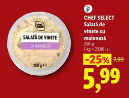 Lidl CHEF SELECT Salată de vinete cu maionezǎ Ofertă