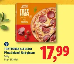 Lidl TRATTORIA ALFREDO Pizza Salami, fără gluten Ofertă