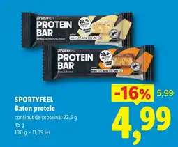 Lidl SPORTYFEEL Baton proteic Ofertă