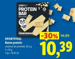 Lidl SPORTYFEEL Baton proteic Ofertă