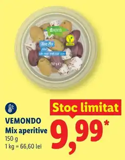 Lidl VEMONDO Mix aperitive Ofertă