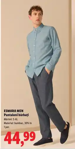 Lidl ESMARA MEN Pantaloni bărbați Ofertă