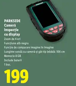 Lidl PARKSIDE Cameră inspecţie cu display Ofertă