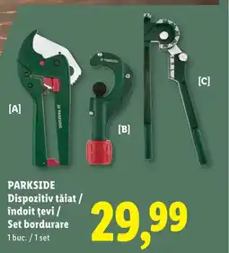 Lidl PARKSIDE Dispozitiv tăiat / îndoit ţevi/ Set bordurare Ofertă