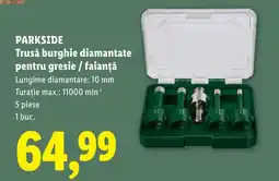 Lidl PARKSIDE Trusǎ burghie diamantate pentru gresie / faianță Ofertă